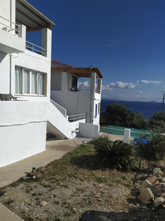 Lefkada Twins 4 Apartment Agios Kirykos  Bagian luar foto