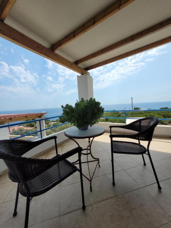 Lefkada Twins 4 Apartment Agios Kirykos  Bagian luar foto